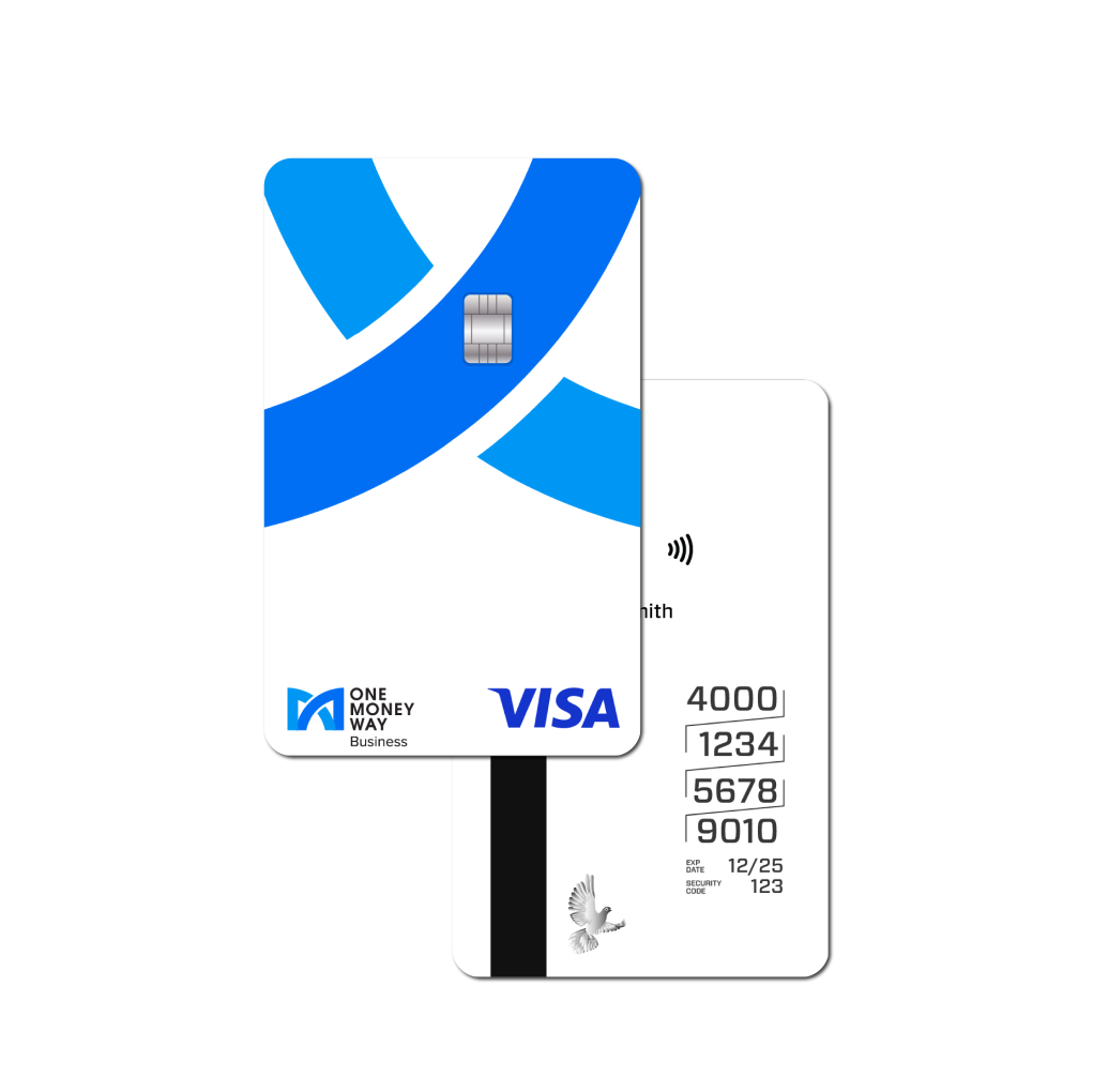 OneMoneyWay Visa Business Card