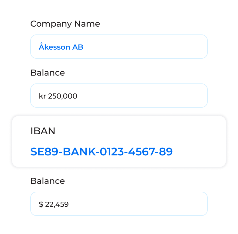 Get a Denmark IBAN in your company name