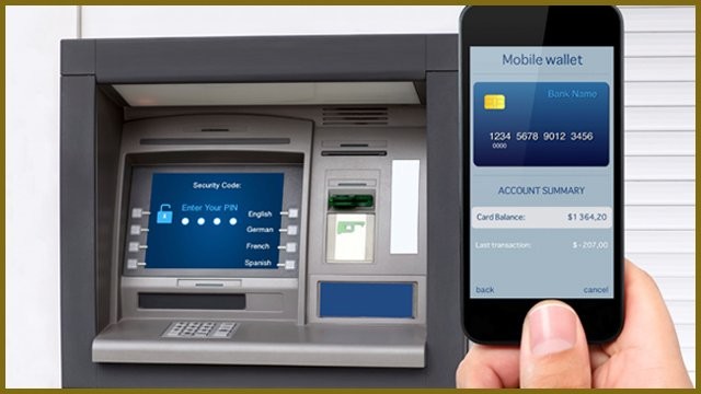 Contactless cash withdrawal