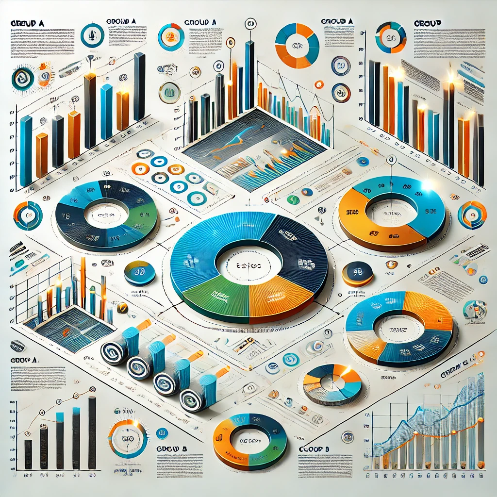 Comparing data between different groups