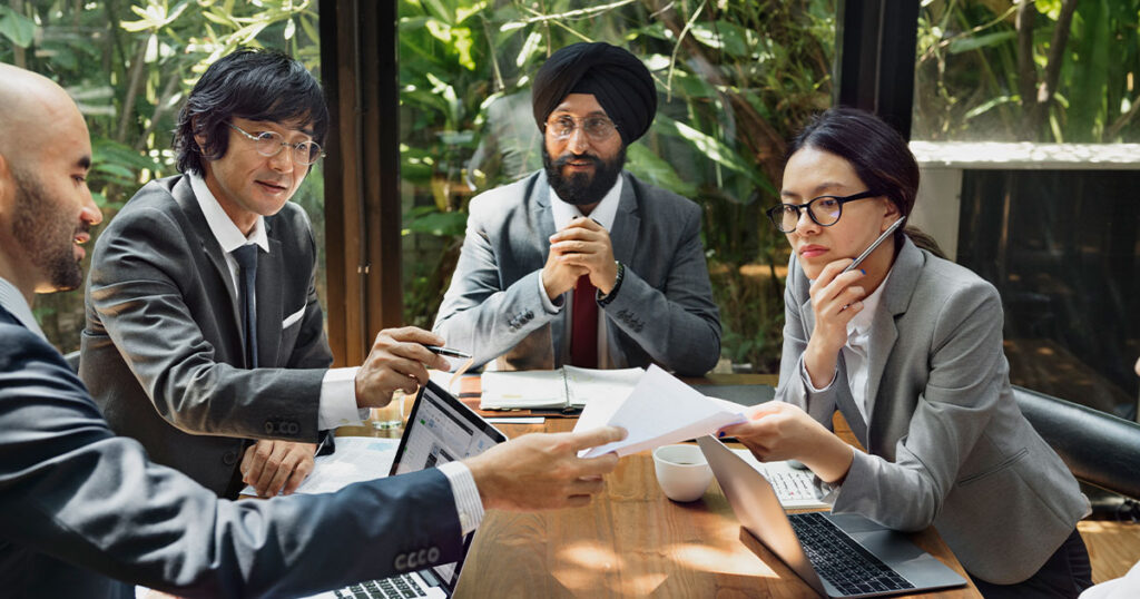 International business accounts