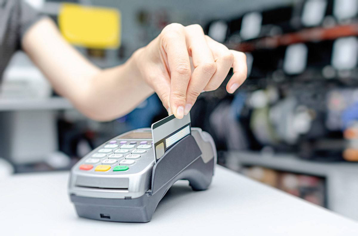 How to reset card machine