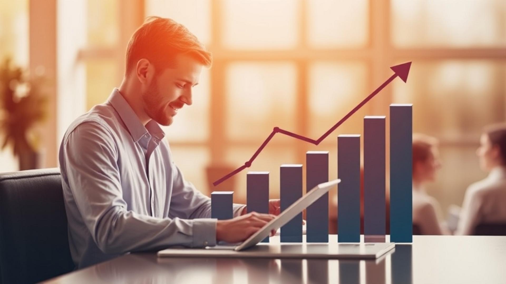 finansiel benchmarking - Illustration