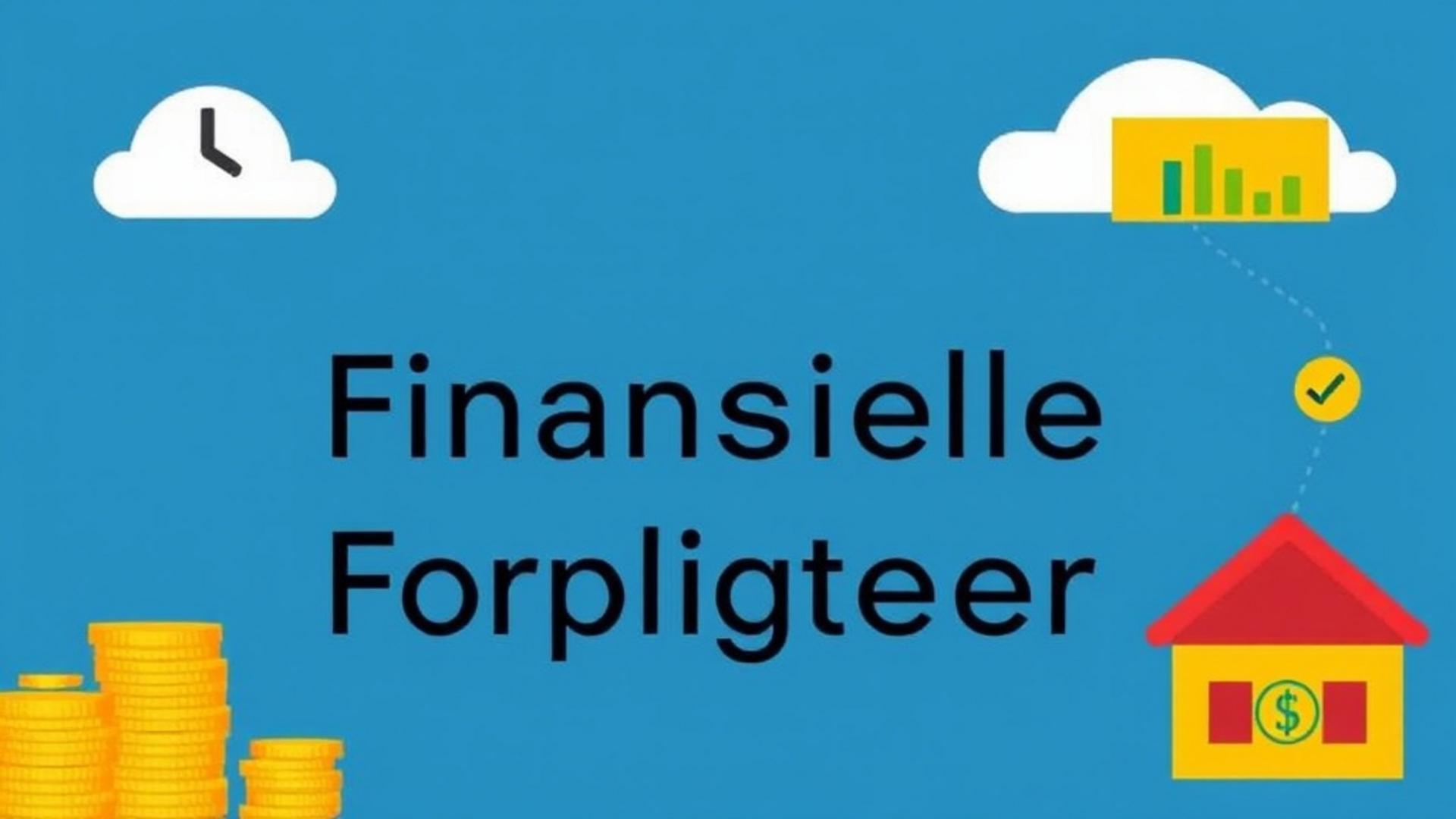 finansielle forpligtelser - Illustration