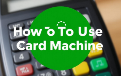 How to use card machine