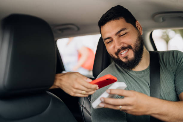 Card machine for taxi