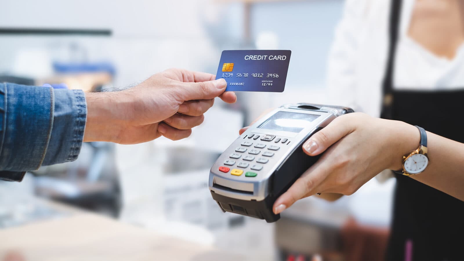 Credit card pos