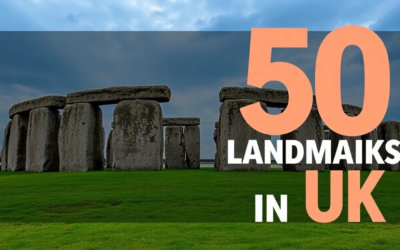 Topp 50 landmärken i Storbritannien