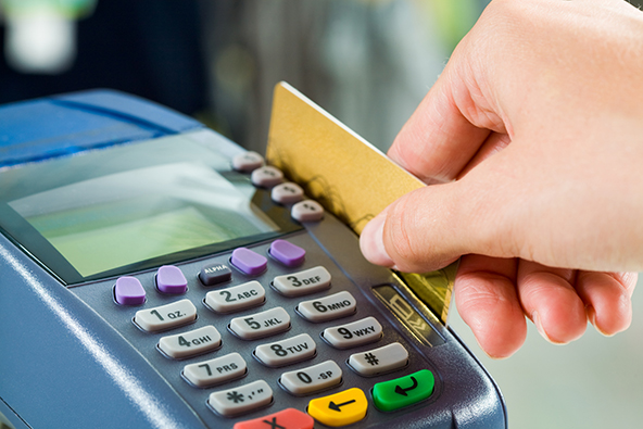 Virtual credit card processing