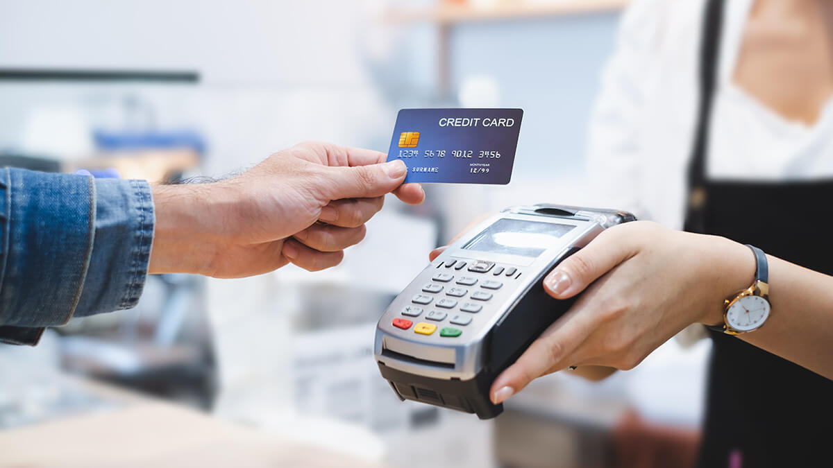Accepting credit card payments