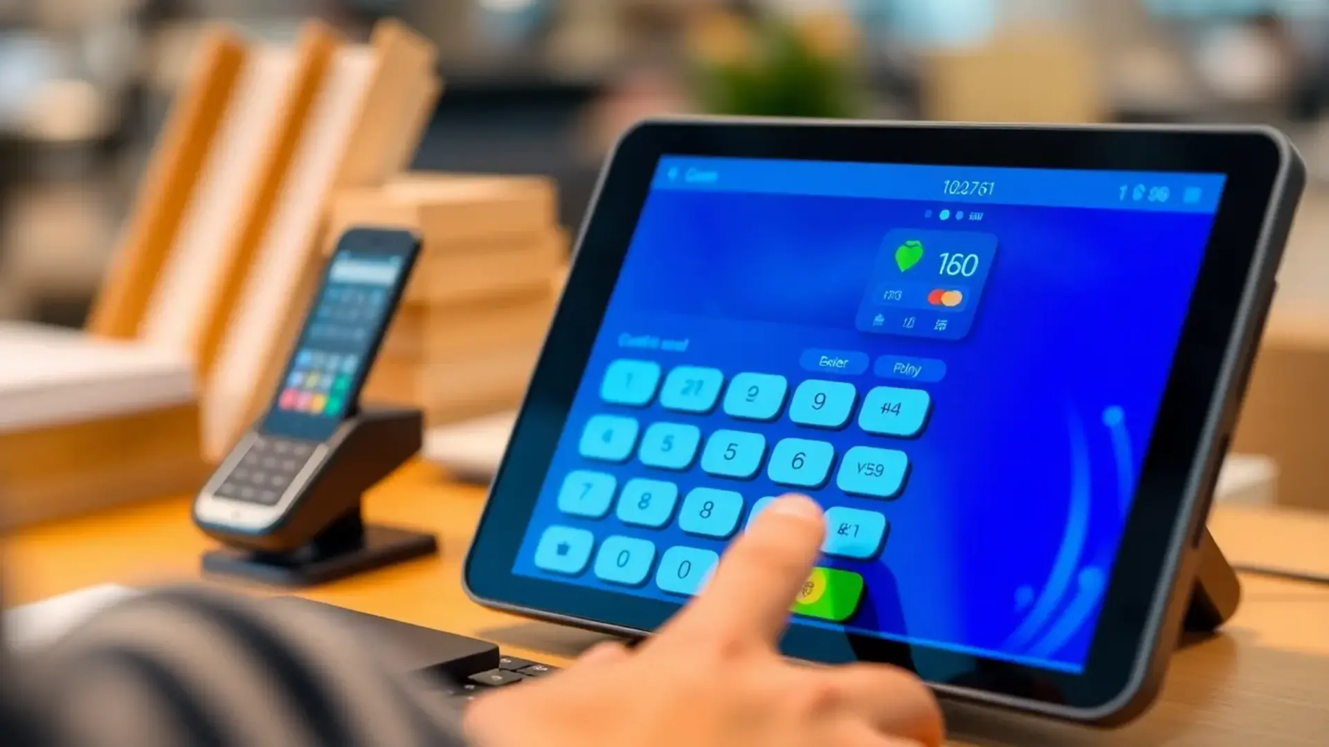 credit card pos - Illustration