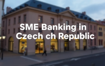 Sme-banktjänster Tjeckien