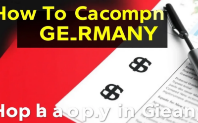 How to open a company in germany
