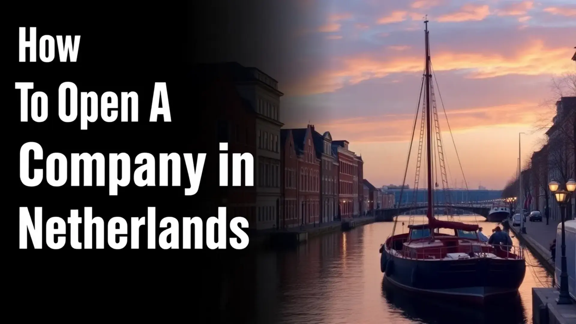 how to open a company in netherlands - Illustration