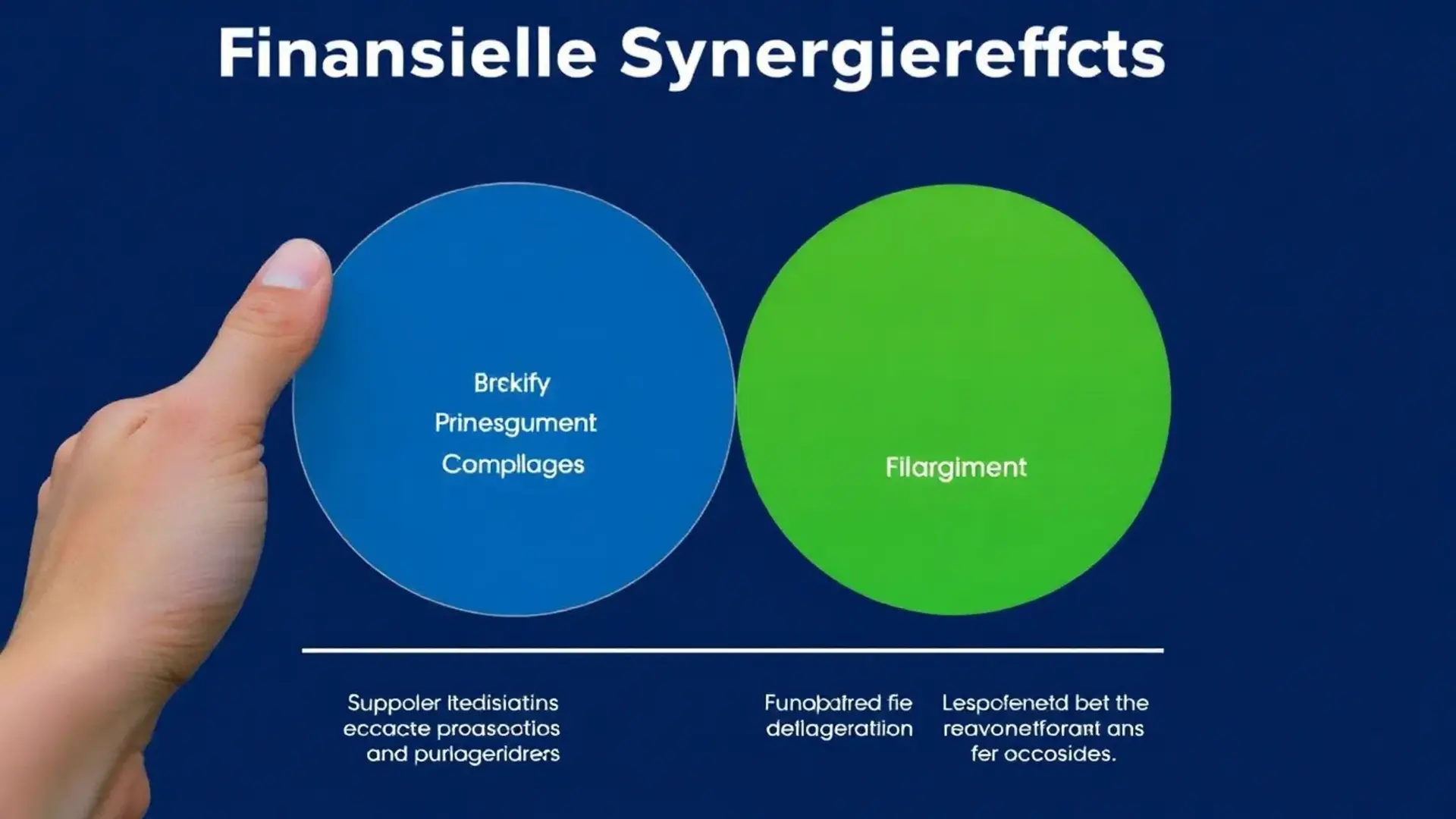 Finansielle synergiereffekter - Illustration