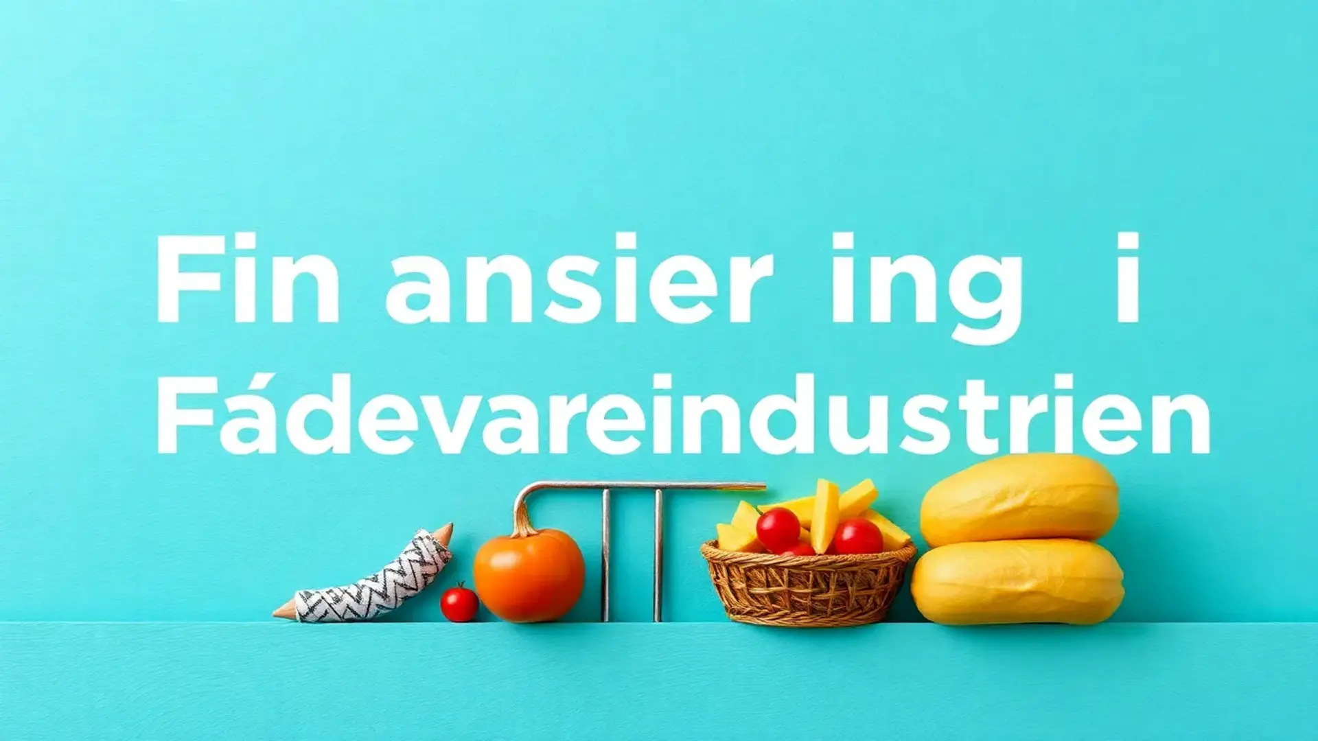 Finansiering i fødevareindustrien - Illustration