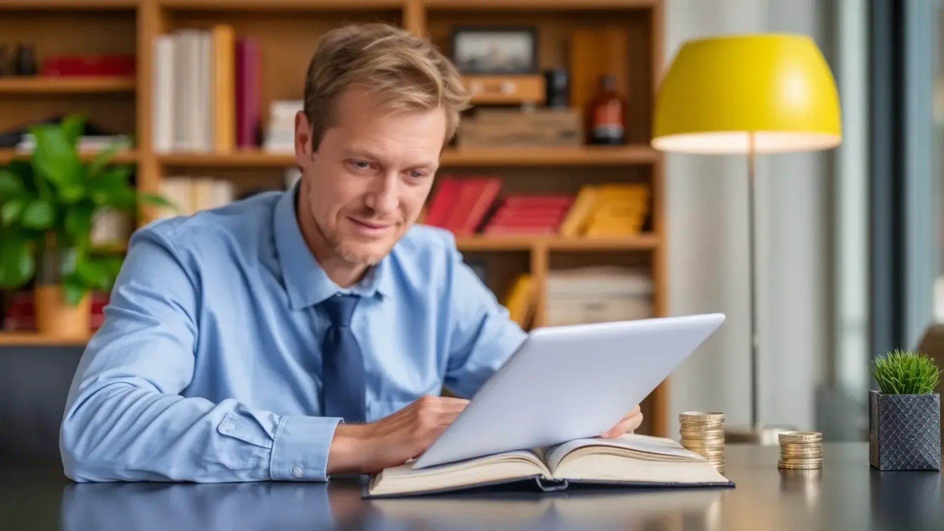 Hvor er det nemmest at f&aring; en erhvervskonto? - Illustration