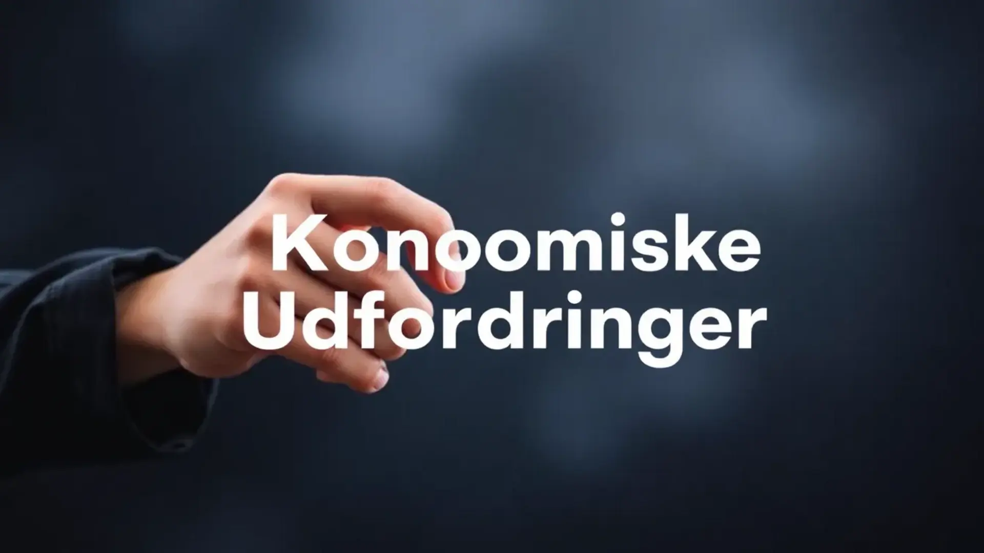 Økonomiske udfordringer - Illustration