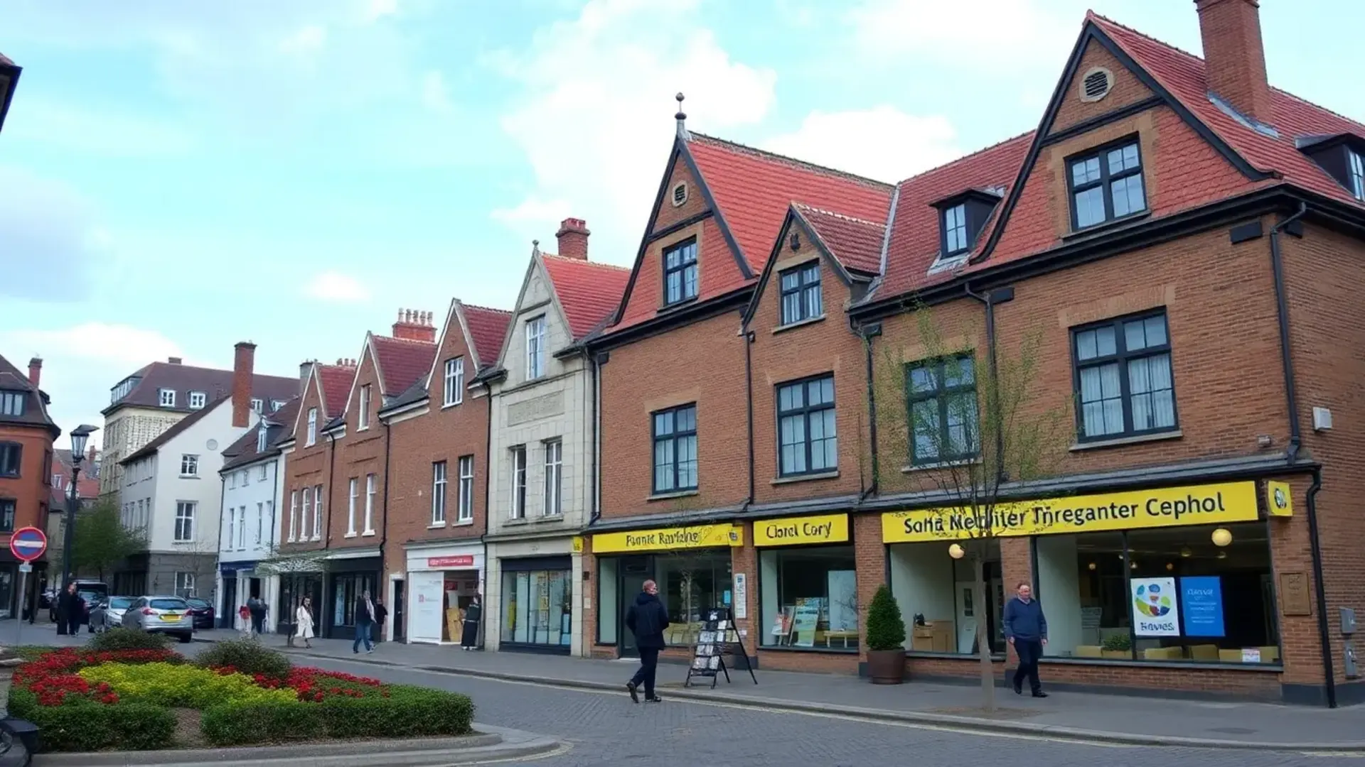 SMV-banktjenester i Storbritannien - Illustration