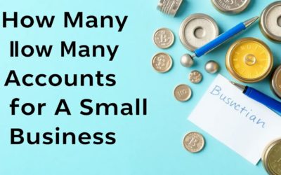 How many accounts do you need for a small business