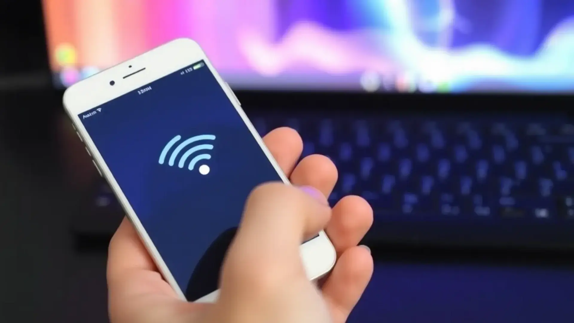 Hvad er NFC på telefonen? - Illustration