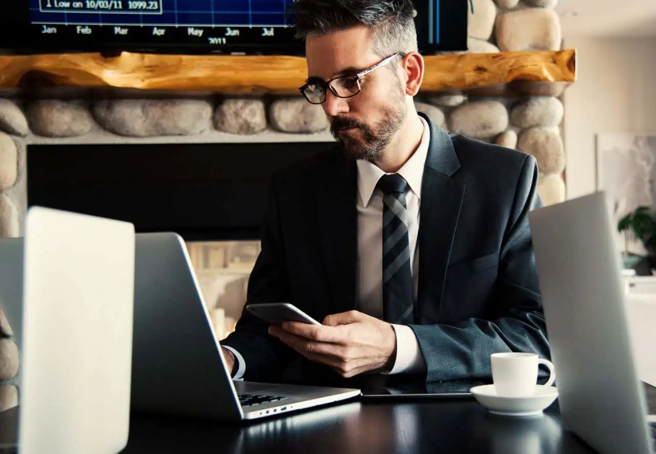 Business owner managing company finances in Denmark